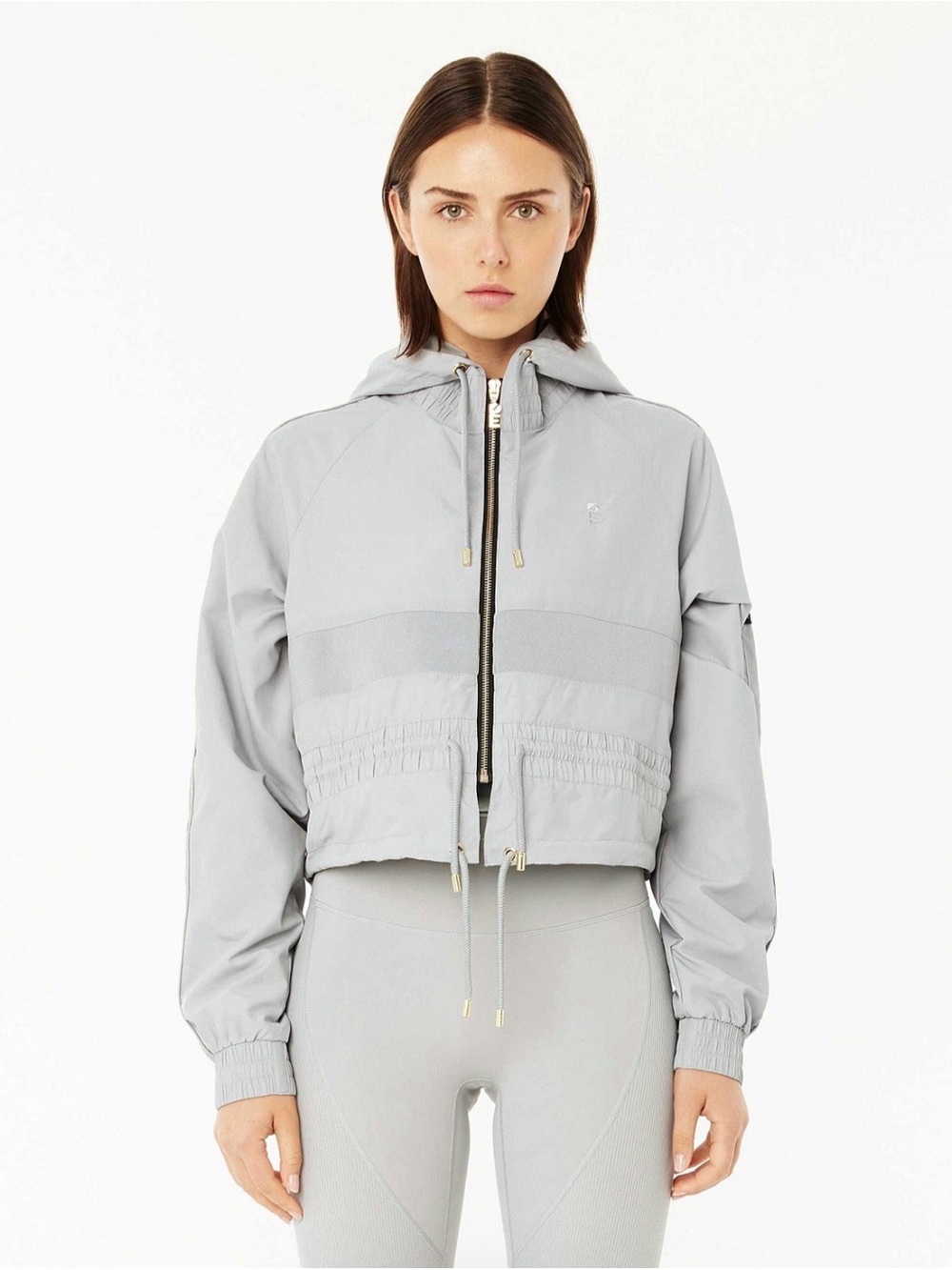PE Nation CROPPED MAN DOWN JACKET XS